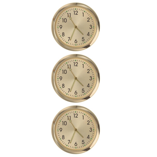 3St Gouden Mini Auto Dashboard , Stick on Stijlvol En Compact