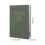 3Pièces Cahiers Planner Vert PU , Agenda Mensuel 11