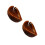 2St Wol Kom Bootvorm Bruin Brei & Haak Opslaghouder 1