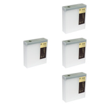 4St Plastic Box Voor Cd’s, Stabiele Groef En Krasbescherming Interieur