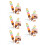 10Ensembles Marqueurs Empilables Plastique Assortis En Forme De Glace 1
