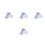 4Pcs Lightweight Right Angle Optical Glass for Educational Labs 3