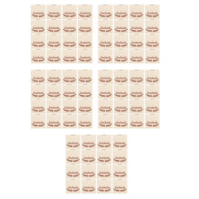500St Beige Stoffen Labels Voor Handgemaakte Sieraden En Naaien