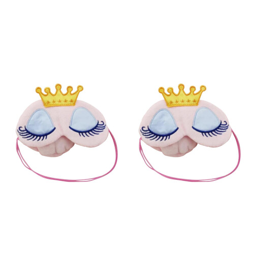 2Pcs Patch Sleeping Mask Elastic Strap for Travel and Rest 1