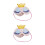 2Pcs Patch Sleeping Mask Elastic Strap for Travel and Rest 4