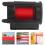 5Pcs Retractable Wall Mounted Belt Barriers Durable ABS Crowd Control 10