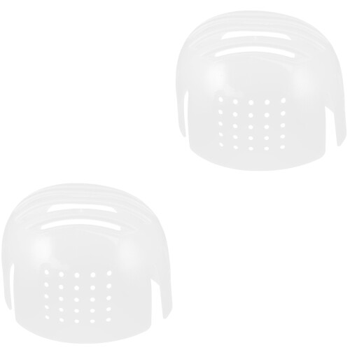 2St Pe Safety Bump Cap Liner Wit Ademend Helm Protectie