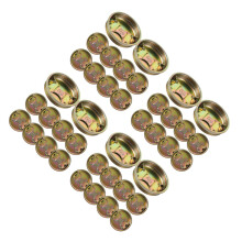 40St Stevige Ijzeren Barrel Caps Voor En Water Drums Goud