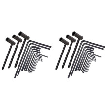 28Pcs Guitar Wrench Set, 4mm & 5mm End Truss Rod Wrench Tool, Fit Most Guitar Neck Bridge Nut Locking Adjustment
