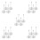 20Pcs Adjustable Metal Receipt Holder Spike for Kitchen and Restaurant 5