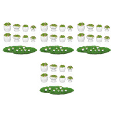 32St Miniatuurlijke Nepplant Model Duurzaam Plastic Landschap Decor