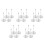 20Pcs Adjustable Metal Receipt Holder Spike for Kitchen and Restaurant 7