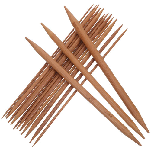 150St Bamboe Breinaalden Dubbelzijdig Assortiment DIY