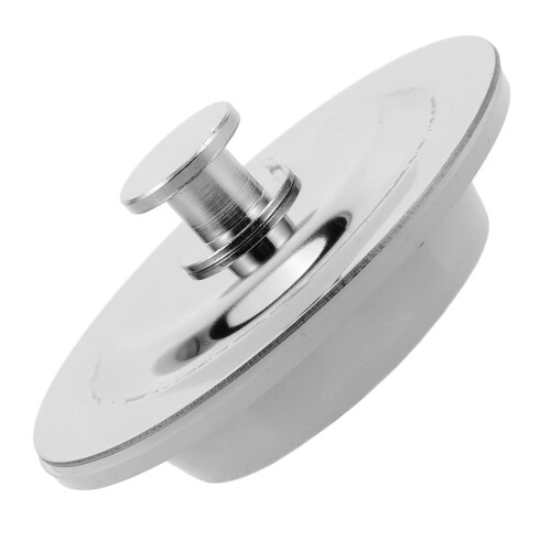 2Pièces Bouchon Plomberie Multi-Usage Acier Argenté 1