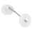 2Ensembles Cache Trou Porte Acier Inoxydable Protection Sécurisée 3