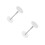 2Ensembles Cache Trou Porte Acier Inoxydable Protection Sécurisée 6