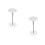 2Ensembles Cache Trou Porte Acier Inoxydable Protection Sécurisée 8