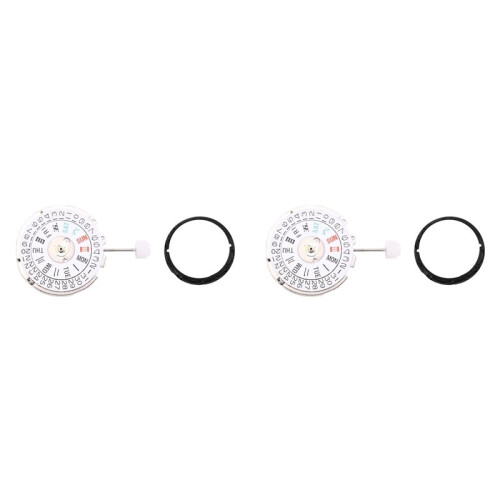 2X NH36 Fully Automatic Mechanical Movement Can Replace the Japanese NH36 NH36A Movement Date At 3 O'Clock