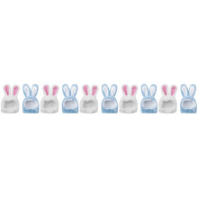 10St Slijtvast Kattenaccessoire Bunny Ears Assorti Kattenhoed