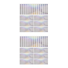 2000St Holografische Zelfklevende CE RoHS Veiligheidslabels Trading