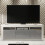 TV Unit Shine 160cm - White & Grey Gloss Doors 4