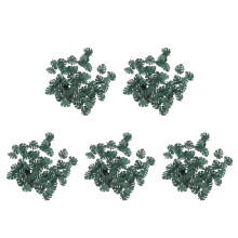 250St Mini Groene Decoratieve Brad Fasteners Voor Papier En