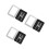 3Pcs Light Grey Plastic Miniature Telegraph Poles for Train Layout DIY 6