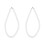 2X Charm Pearl Necklace w. Metal Clasp 2