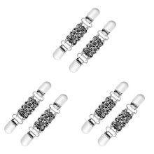 6 Pcs Agrafes de Chemise de Pull Rétro Agrafes de Collier de Cardigan Agrafes de Châle Robes pour les Femmes Filles, Style 1