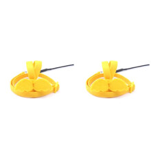 2X Yellow Bird Leash Outdoor Adjustable Harness Training Rope Anti Bite Flying Band Soft Comfortable Leash