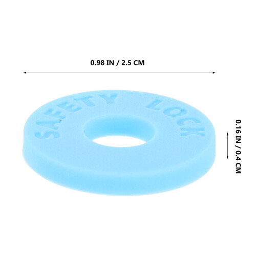 20Pièces Protections Guitare Silicone Bleu Longue Durée 1