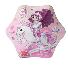 Cute Cartoon Umbrella UV Compact Umbrella with Reflective Strip Children'S Umbrella Alice
