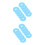 20Pièces Protections Guitare Silicone Bleu Longue Durée 10
