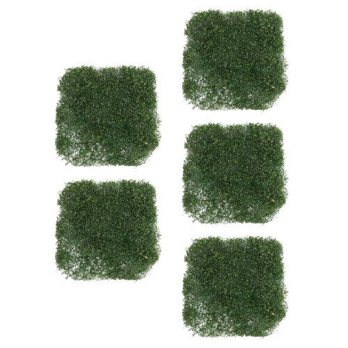 5Pièces Grappes De Fleurs Miniatures Plastique Pour Paysage Décoratif 2