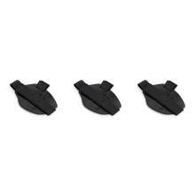 3Pièces Protège-Pieds Rouges En Tpu Confortable Résistant