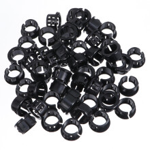 200Pièces -Câbles Nylon Noir Résistant Protection Anti-Usure