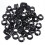 200Pièces -Câbles Nylon Noir Résistant Protection Anti-Usure 1