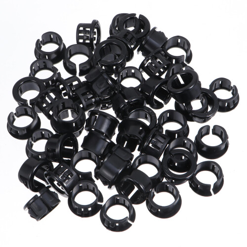 200Pièces -Câbles Nylon Noir Résistant Protection Anti-Usure
