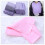 3Pcs Pink Oral Bibs Waterproof Paper with Polyethylene Backing 2