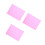 3Pcs Pink Oral Bibs Waterproof Paper with Polyethylene Backing 8