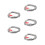 5Pièces Câble Extension Haut-Parleur Abs+métal Multi Usage Polyvalent 8