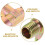 3Pièces Adaptateurs Air Compresseur Npt Laiton Pour Usage Auto 7