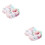 2Pièces Chaussures Bébé Hiver Coton Multicolores Confortables 1