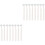 16Pièces Dents Animal Nylon Double Tête 1