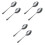 6Pièces Cuillères Accessoires Argent Magie Scène Performances 1