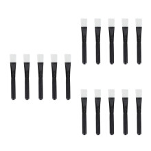 15Pièces Brosse Facial Noir Applicateur Doux Pour Femmes