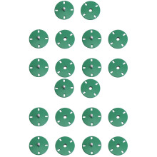 20Pièces Boutons En Alliage Vert Pour Manteau, Métal Durable Stylé
