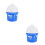 2Pièces Distributeur D'eau Pour Oiseaux Matériau Résistant Compact 5