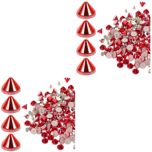 200Pièces Rivets Plastique Pour Sacs Chaussures Couture DIY