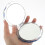 2Pcs Portable Blue Foldable Pocket Mirrors Double-Sided Makeup Travel 3